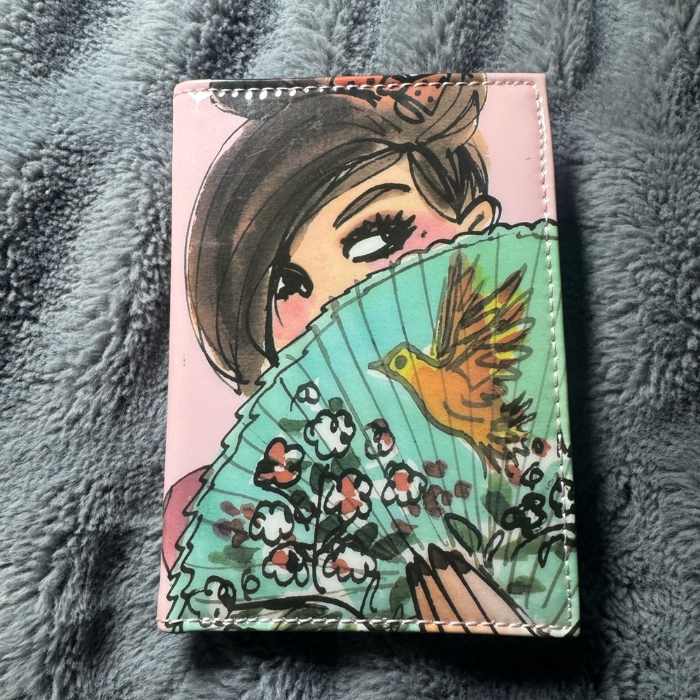 Colorful Illustrated Passport Holder